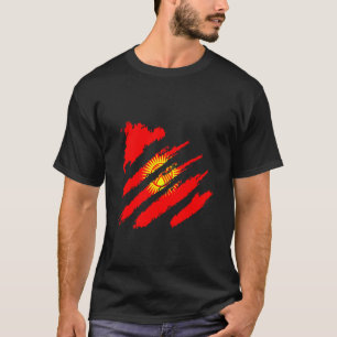 T-shirt Kirghizistan Fierté kirghize Griffe kirghize Répub