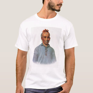 T-shirt Kish-Kal-Wa, un chef de Shawnee