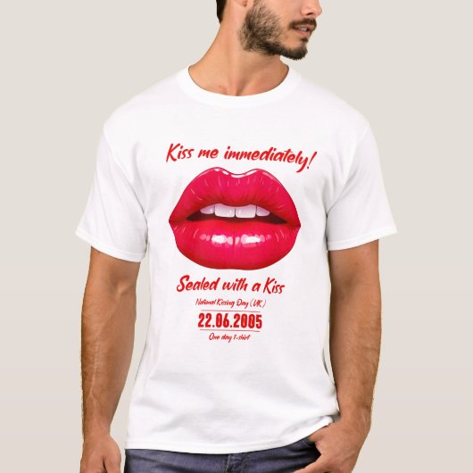 T-Shirt Kiss (Voorkant)