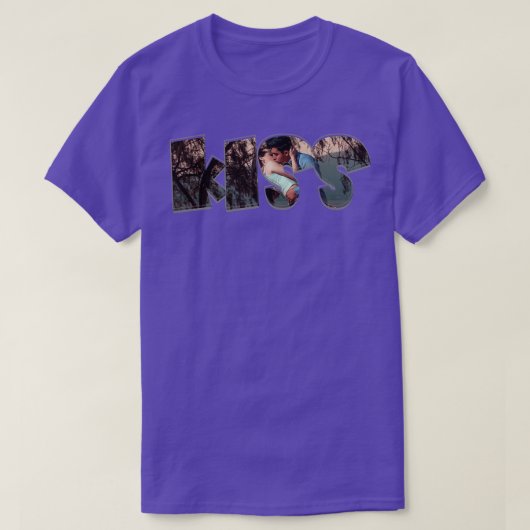 T-SHIRT KISS (Design devant)