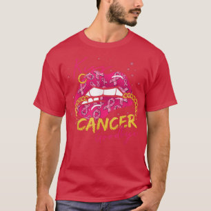 T-shirt Kiss Cancer Adieu Sey Lièvres Pink Breast Cancer A