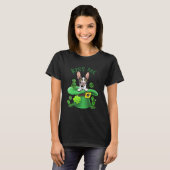 T-shirt Kiss Me Cute Cornish Rex St Patrick Day (Devant entier)