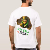 T-shirt Kiss Me, I am Irish - Emerald Isle Revelry (Dos)
