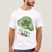 T-shirt Kiss Me, I am Irish - Irish Blessings (Devant)