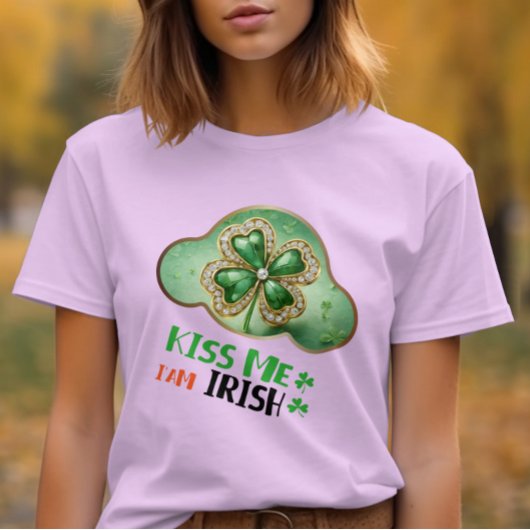 T-shirt Kiss Me, I am Irish - Irish Blessings