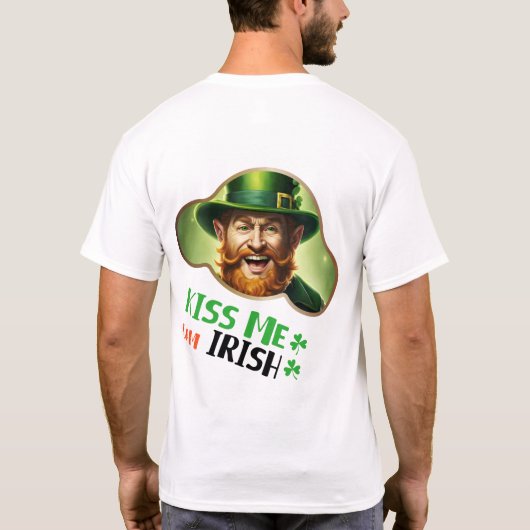 T-shirt Kiss Me, I am Irish - Irish Folklore Fest (Dos)