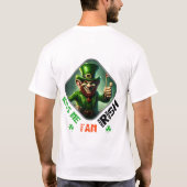 T-shirt Kiss Me, I am Irish - Leprechaun's Scavenger Hunt (Dos)