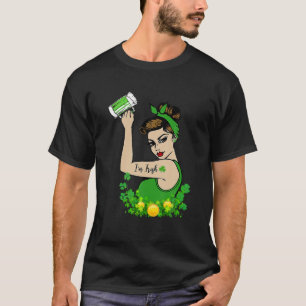 T-shirt Kiss Me I m Irish Drink Bière Shamrock St Patrick'