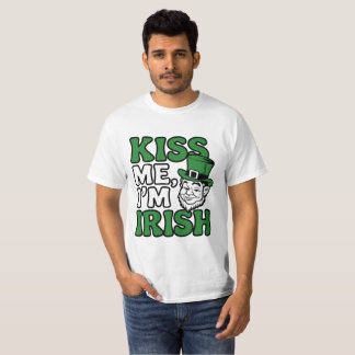 T-shirt Kiss Me, I’m Irish - Leprechaun St. Patrick’s Day
