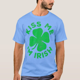 T-shirt Kiss Me Im Irish Saint Patrick Day Cadeau