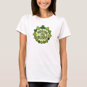 T-shirt Kiss Me Je suis Irlandais - Chemise