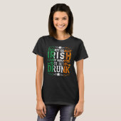 T-shirt Kiss Me Je suis Irlandais St Patrick Day Drunk Biè (Devant entier)