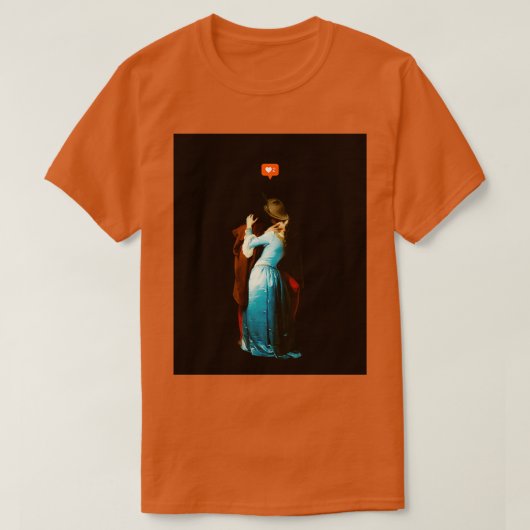 T-shirt Kiss moderne (Design devant)