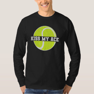 T-shirt Kiss My Ace Tennis Ball