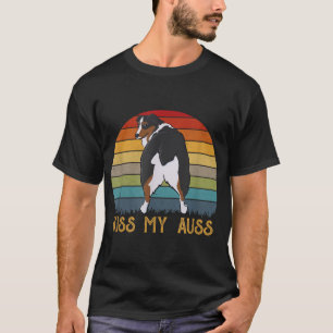 T-shirt Kiss My Auss Funny Aussie Maman Aussie Propriétair