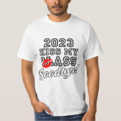 T-shirt Kiss My Class Goodbye 2023 (Devant)