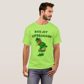 T-shirt Kiss My Leprechaun Shirt (Devant entier)