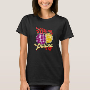 T-shirt Kiss My Pallina Italian Bowling Game Bocce