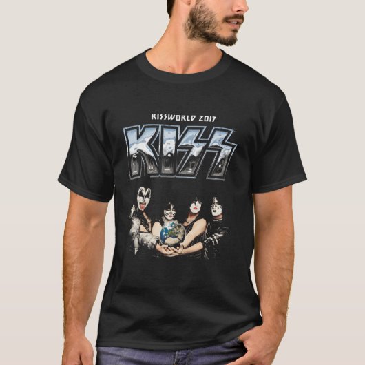 T-shirt Kiss - Tour 2017 (Devant)