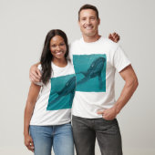 T-shirt Kit, cachalot, sous l'eau (Unisexe)