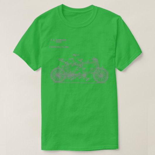 T-shirt Kit de conversion Vélo Vélo Tandem 1984 (Design devant)
