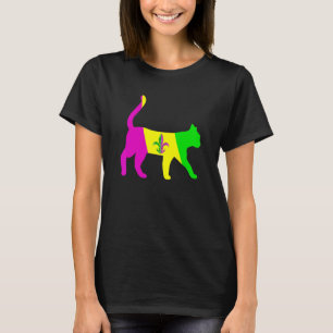 T-shirt Kit de costume de Mardi Gras chat chaton drôle fêt