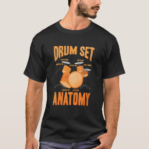 T-shirt Kit de tambour Cool pour batterie basse 18