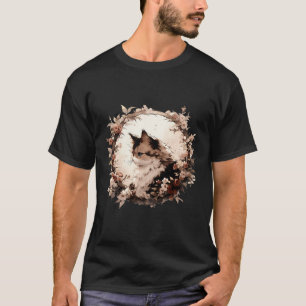 T-shirt Kit Nostalgique Design Neko japonais esthétique ré