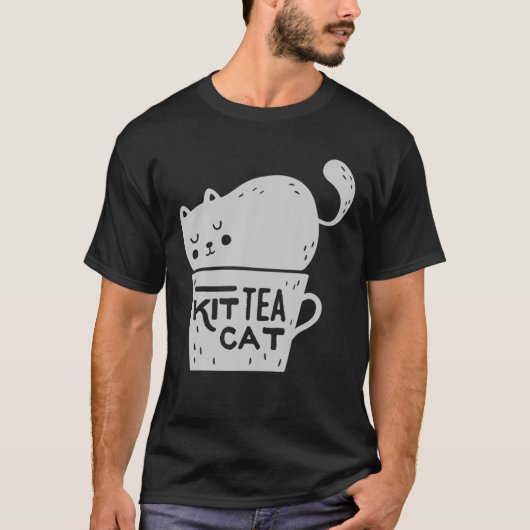 T-shirt Kit Tea Cat - Cats Tri-Blend (Devant)