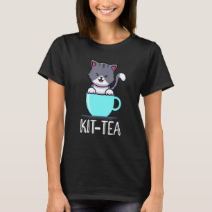 T-shirt Kit Tea Graphic Chat Propriétaire de chats Animaux