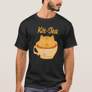 T-shirt Kit Thé Cat Whisperer Thé Lover chat propriétaire 