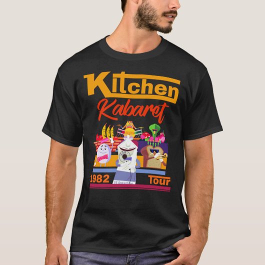 T-shirt Kitchen Kabaret 1982 (Devant)