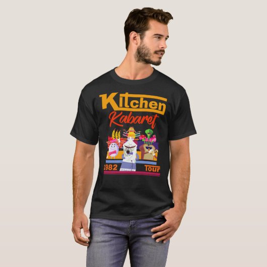 T-shirt Kitchen Kabaret 1982 (Devant entier)