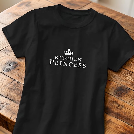 T-shirt Kitchen Princess Pickleball Cute Crown Gift