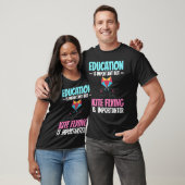 T-shirt Kite Flying Beginner Wind Stunt Kite Citations (Unisexe)