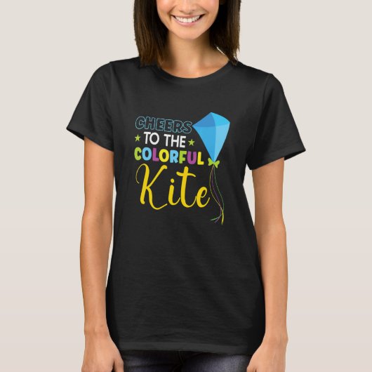 T-shirt Kite Flying Kite Fan For Fite Flying 1 (Devant)