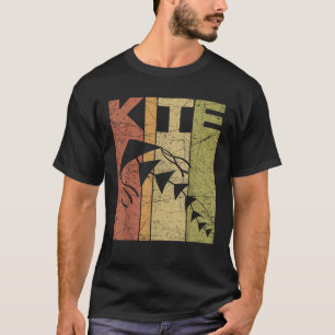 T-shirt Kite volant Vintage Vent Kite Retro Flying Kite