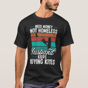 T-shirt Kiteboard Vintage Kitesurf Retro Classic Kit