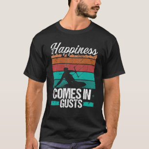 T-shirt Kiteboard Vintage Windsurf Windsurfer Retro
