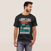 T-shirt Kiteboarder Landings need Improvement Kitesurfer K (Devant entier)