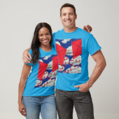 T-shirt Kites et Klouds (Unisexe)