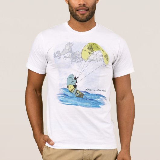 T-shirt Kitesurf de Xtreme Mantee (Devant)