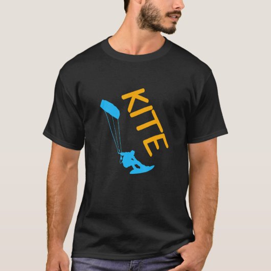 T-shirt Kitesurf Kitesurfer Kiteboard Surf Vintage R (Devant)