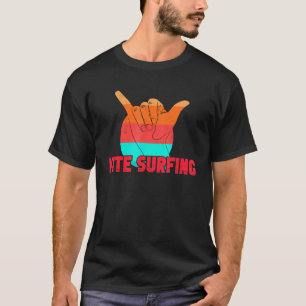 T-shirt Kitesurf Shaka Kiteboarder Vintage Kite Kiteboa