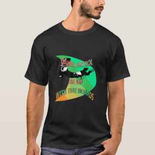 T-shirt Kitesurfer Action Sport extrême Vert et orange A
