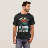 T-shirt Kitesurfer I dont fall down Funny Kiteboarder Vint (Devant entier)