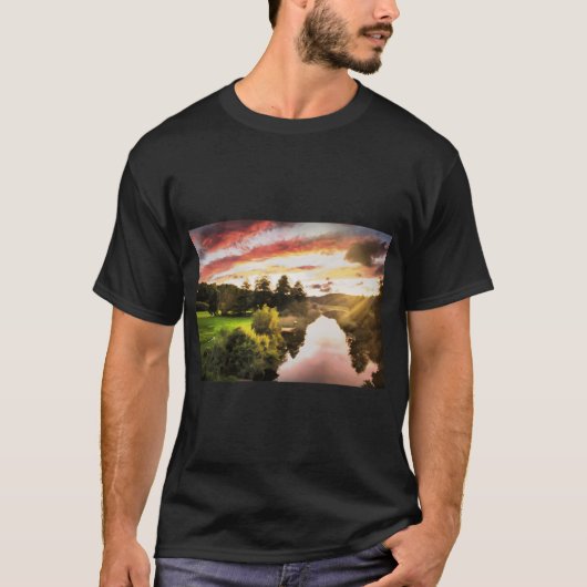 T-shirt Kitsch de pêcheur (Devant)