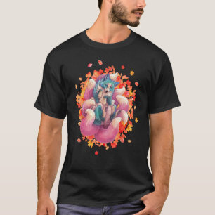 T-shirt Kitsune Fox a Japonais 9 Tailclés Fox a Kitsune Fo