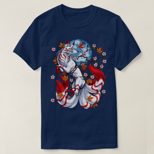 T-shirt Kitsune japanese Fox (Design devant)