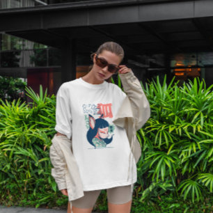 T-shirt Kitsune Japanese Yokai